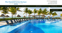 Desktop Screenshot of bluediamondrivieramaya.com